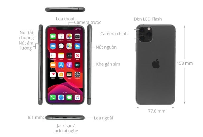 Tìm hiểu iPhone 11 Pro Max 512GB giá bao nhiêu và thông số kỹ thuật để đưa ra lựa chọn mua sắm hợp lý