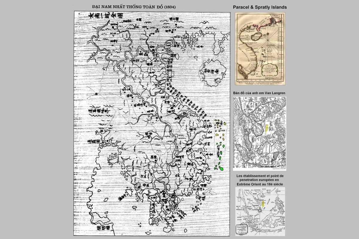 Tập bản đồ tiêu biểu của nước ta dưới thời Nguyễn là Đại Nam nhất thống toàn đồ