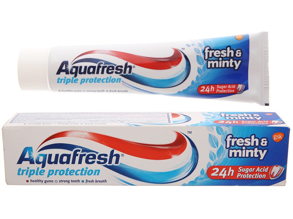 Aquafresh chỉ với khoảng 78.500 đồng cho tuýp