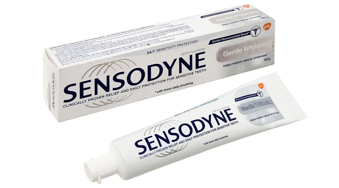 Sensodyne được bào chế với công thức độc đáo