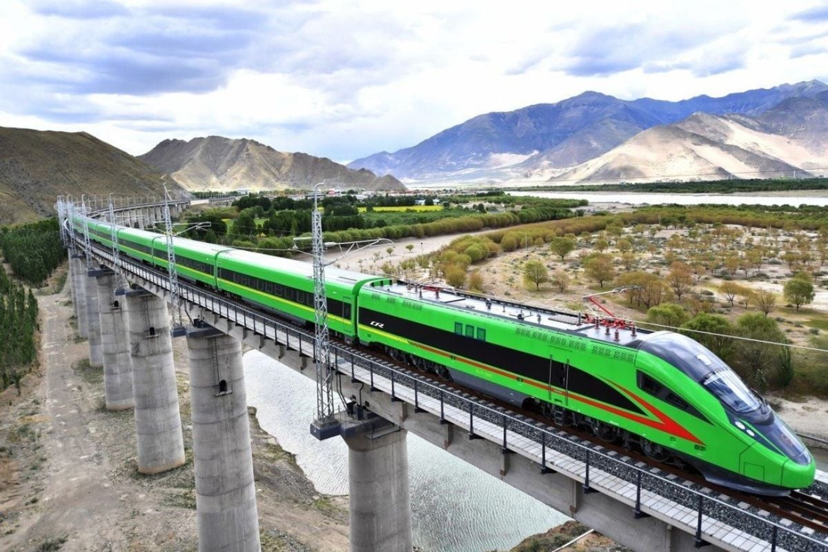 Thanh Hải - Tây Tạng là tuyến đường sắt cao nhất thế giới 
