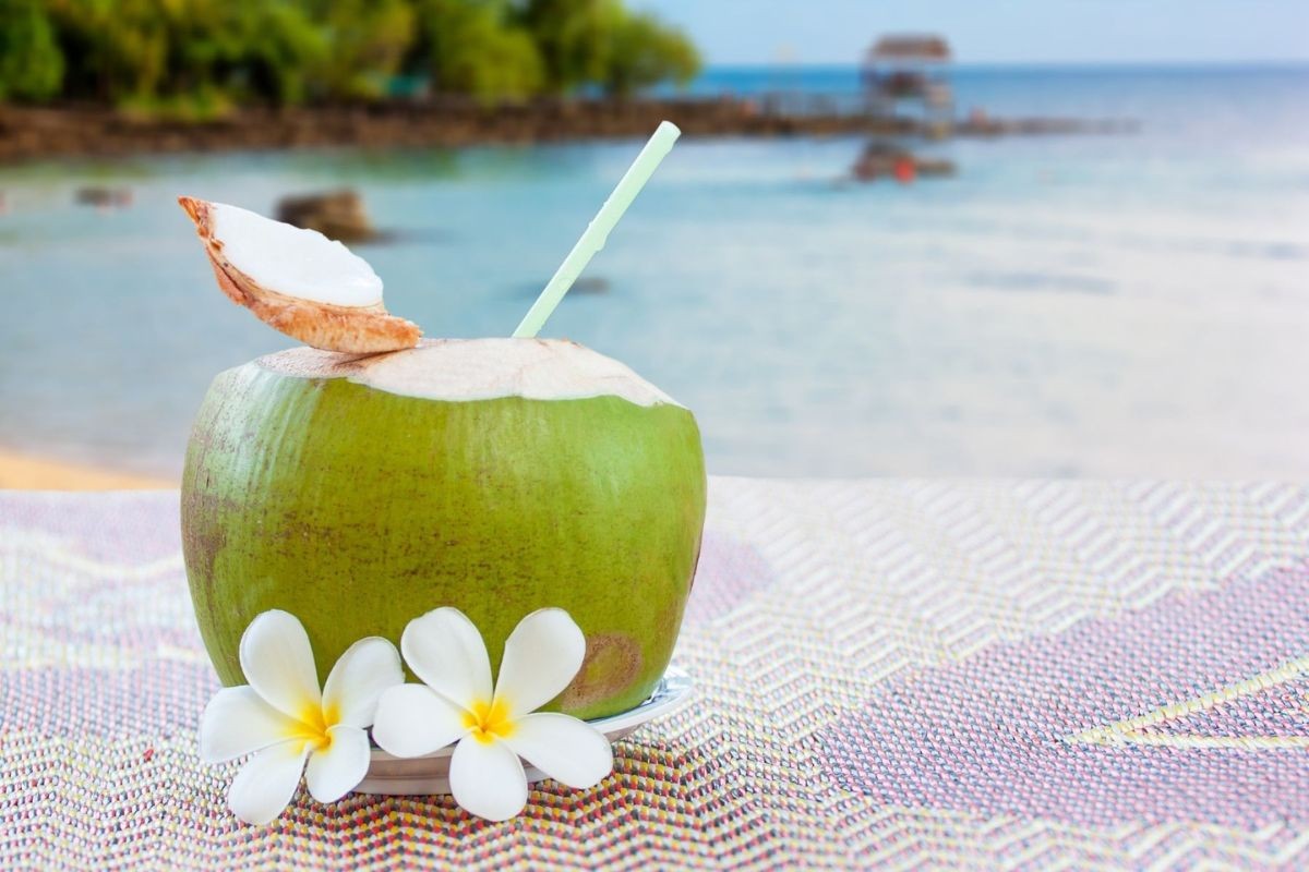Nước dừa chứa nhiều thành phần dinh dưỡng tốt cho sức khỏe