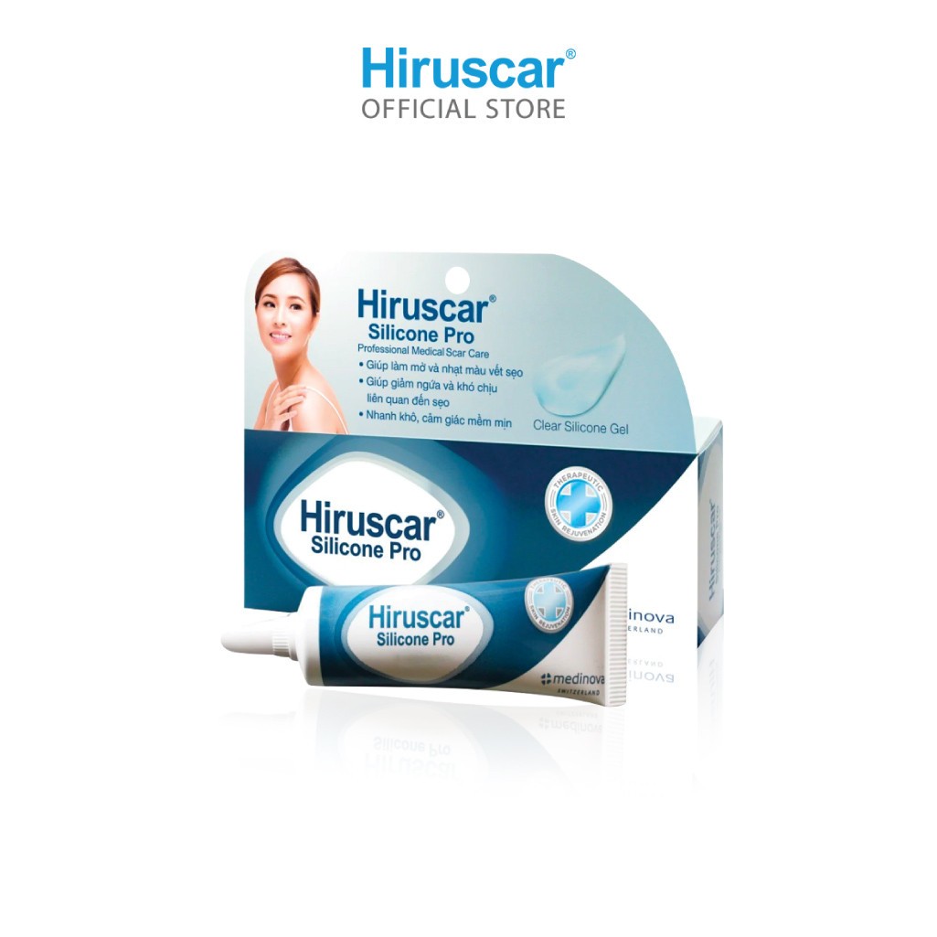 Kem Hiruscar Silicone Pro là một giải pháp hàng đầu trong vấn đề thâm mụn