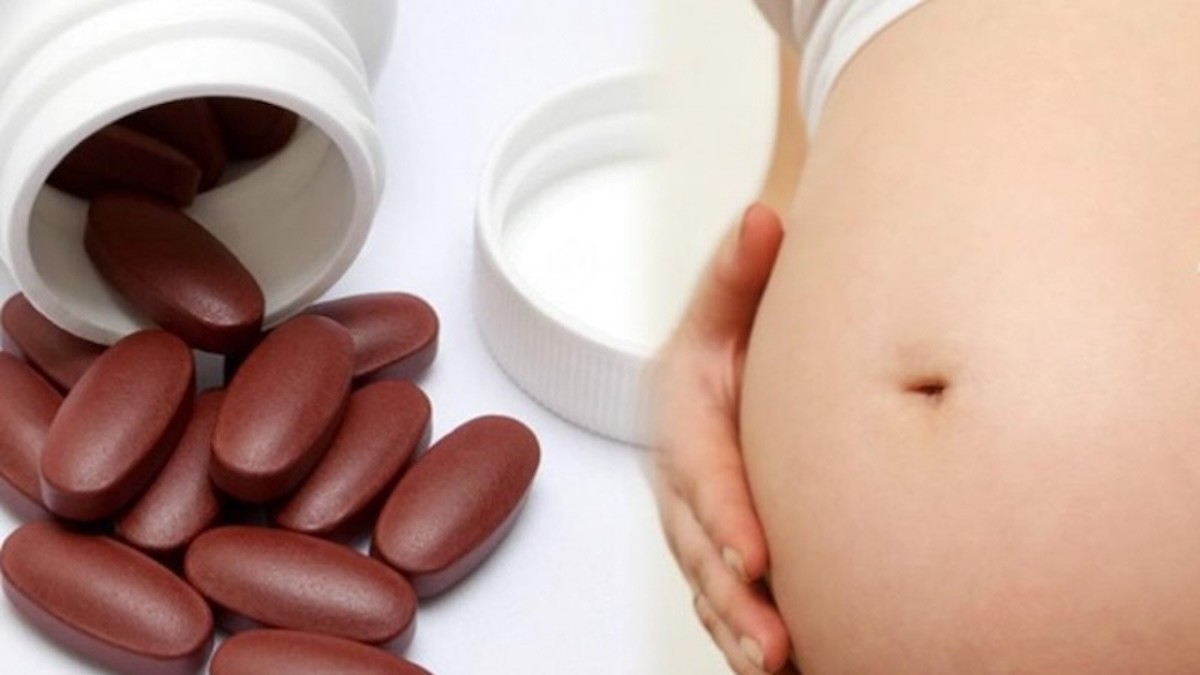 Trong thời gian thai kỳ, sắt có khả năng đảm bảo quá trình phát triển thai nhi và nhau thai ổn định