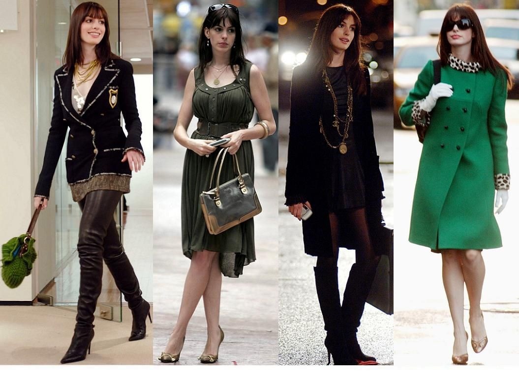Gu thời trang của Anne Hathaway trong “Yêu nữ thích hàng hiệu”