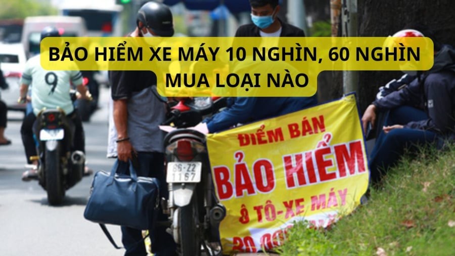 Bảo hiểm xe máy cả 2 loại mua của công ty được phép hoạt động lĩnh vực bảo hiểm thì đều là loại bảo hiểm hợp pháp