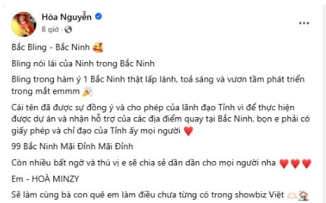 Nữ ca sĩ sinh năm 1995 đã phải lên cho biết từ 