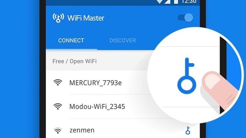 Bước 1: Tải ứng dụng WiFi Master từ CH Play hoặc App Store.

