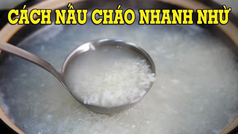 Để nồi cháo không bị trào, bạn có thể áp dụng cách đơn giản sau là cho thêm 1 thìa dầu ăn vào nồi. 