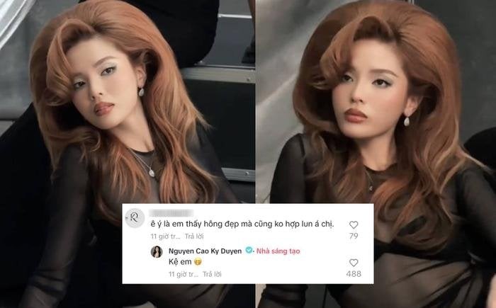 Kỳ Duyên đáp trả khi bị chê tạo hình vừa không đẹp vừa không hợp