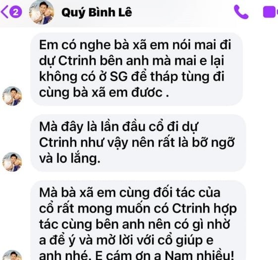 Hé lộ hành động âm thầm của Quý Bình dành cho vợ doanh nhân trước khi mất
