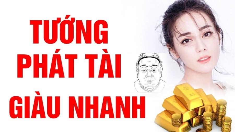 Dấu hiệu sắp phát tài trên mặt