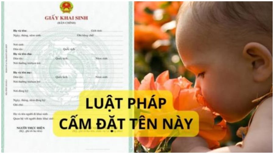 Những cái tên bị cấm đặt ở Việt Nam