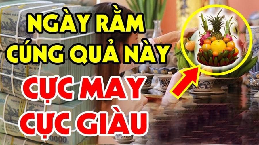 5 loại quả đặt lên bàn thờ, Phúc Lộc- Phú Quý ắt theo về, là những loại quả nào?