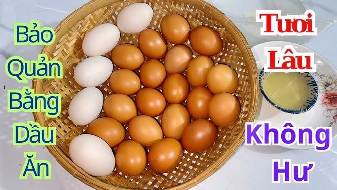 Mẹo bảo quản trứng không cần tủ lạnh