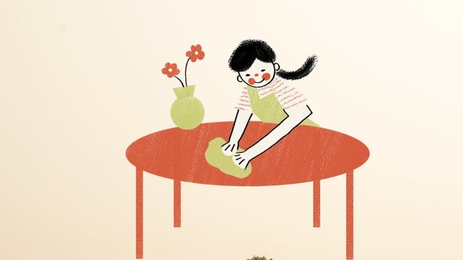 Dọn dẹp nhà cửa tiết Xuân phân đón tài lộc