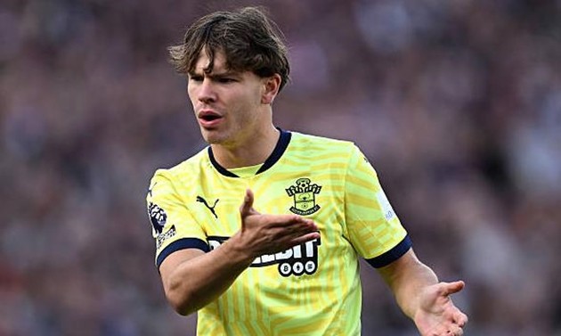 Tyler Dibling chơi tốt dù Southampton gây thất vọng.