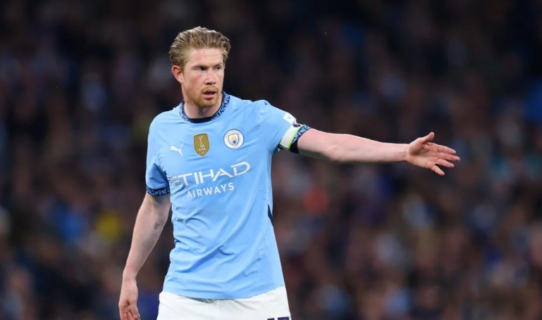 De Bruyne có sự nghiệp lừng lẫy ở Man City.