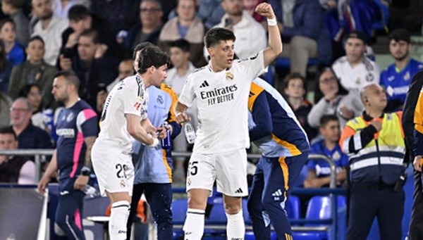 Real giành chiến thắng tối thiểu trước Getafe.