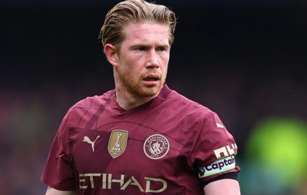 De Bruyne rời Man City hè này.