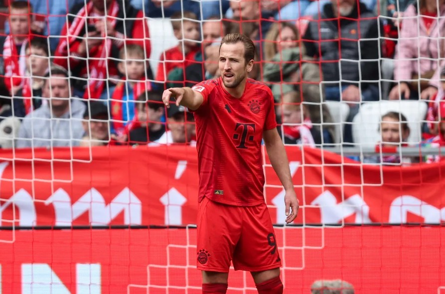 Harry Kane bày tỏ niềm vui với thắng lợi của Bayern Munich.