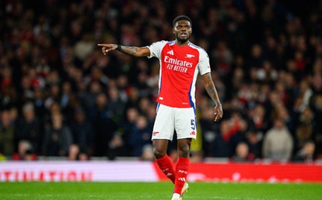 Arsenal có thể sẽ chia tay Partey.