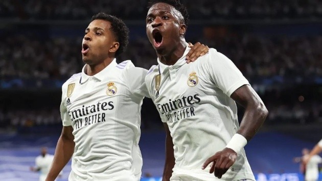 Bộ đôi Vinicius và Rodrygo.