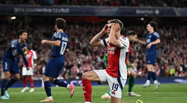 Arsenal nỗ lực nhưng bất thành.