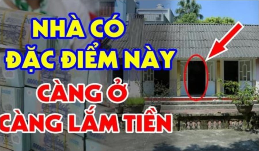 Nhà ở cũ kỹ càng giàu có