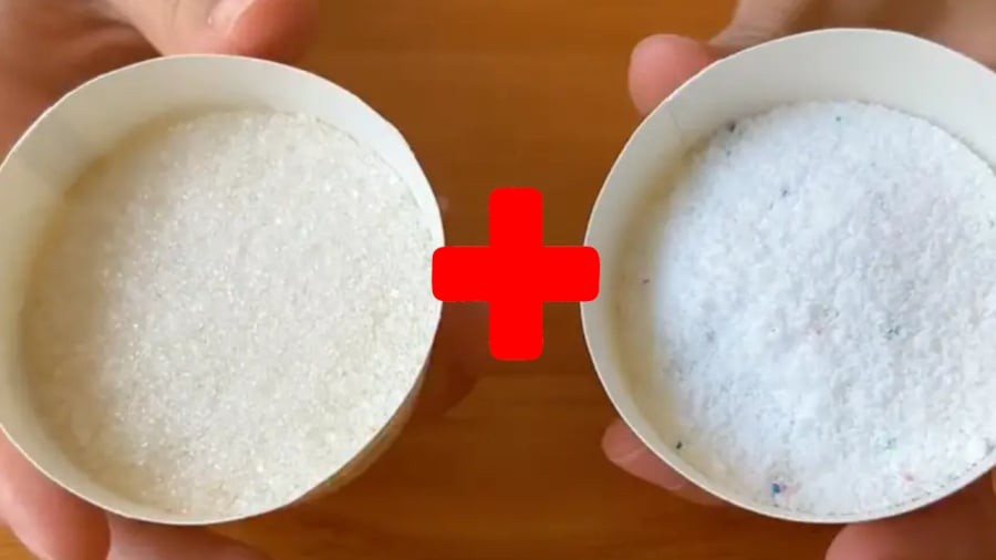 Trộn bột giặt với đường trắng có thể giúp bạn tiêu diệt các loài sinh vật đáng ghét làm phiền cuộc sống thường ngày như kiến, muỗi.
