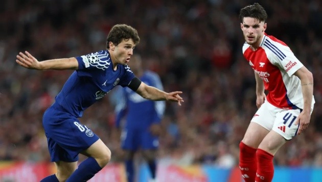Neves chơi rất hay trước Arsenal.