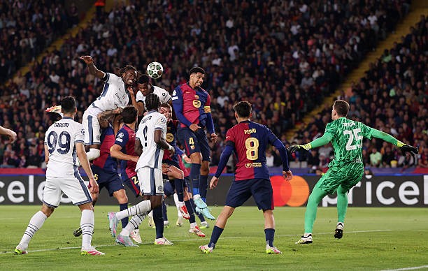 Barca và Inter đã mang đến một trận cầu mãn nhãn.