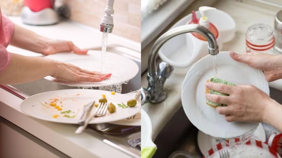 Rửa bát tưởng là chuyện nhỏ nhưng không nhỏ