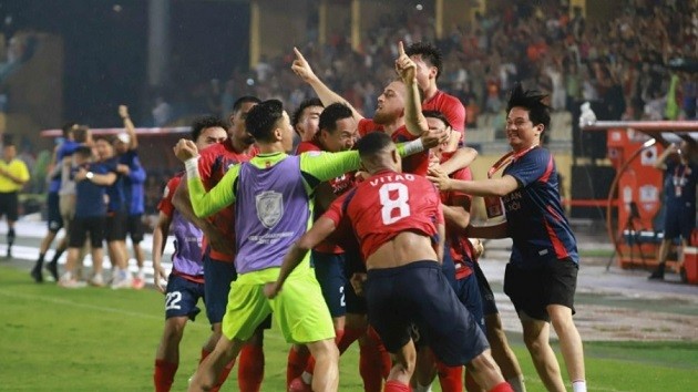 CAHN ăn mừng giây phút lịch sử.