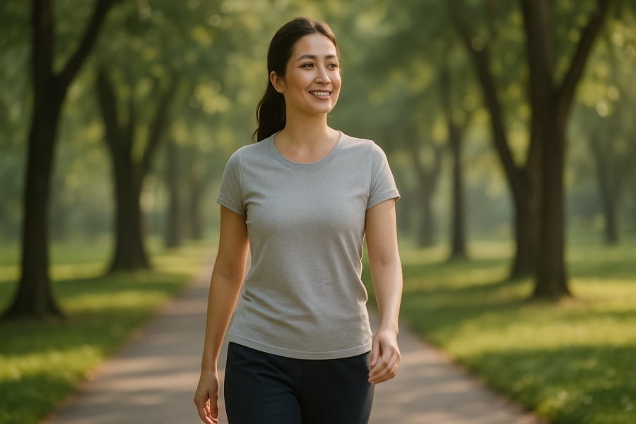 Bạn không cần phải chạy marathon hay đến phòng gym mỗi ngày, nhưng chỉ 30 phút đi bộ nhanh, đạp xe hoặc yoga đã có thể làm nên điều kỳ diệu cho gan