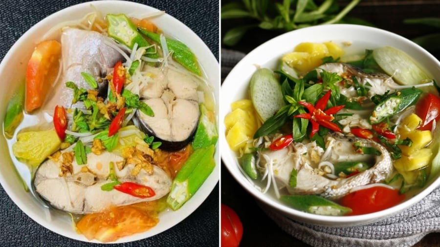 Khi nấu canh cá, bạn có thể sử dụng các loại nguyên liệu, gia vị để khử mùi tanh, giúp canh thêm đậm đà.