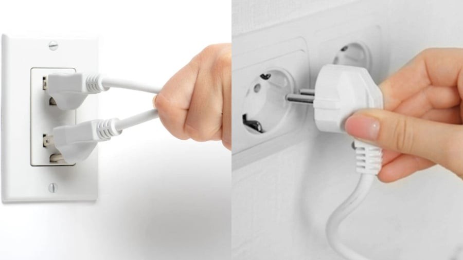 Tốt nhất các thiết bị không dùng thì nên rút phích ra thay vì chỉ tắt bằng điều khiển