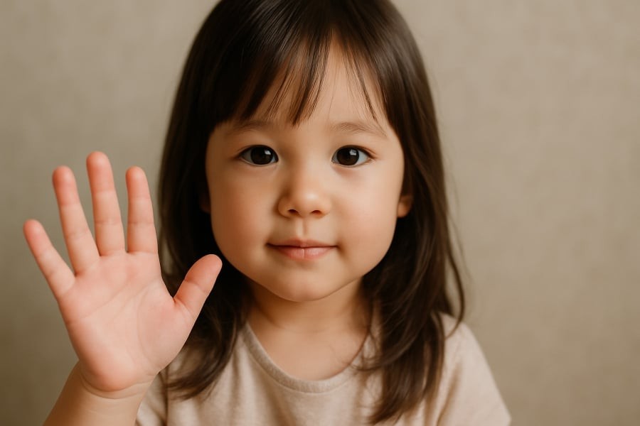 Lòng bàn tay hồng hào và mềm mại là nét tướng đặc trưng của sự sung túc và an nhàn. Hãy tự hào nếu con bạn sở hữu nét tướng này!