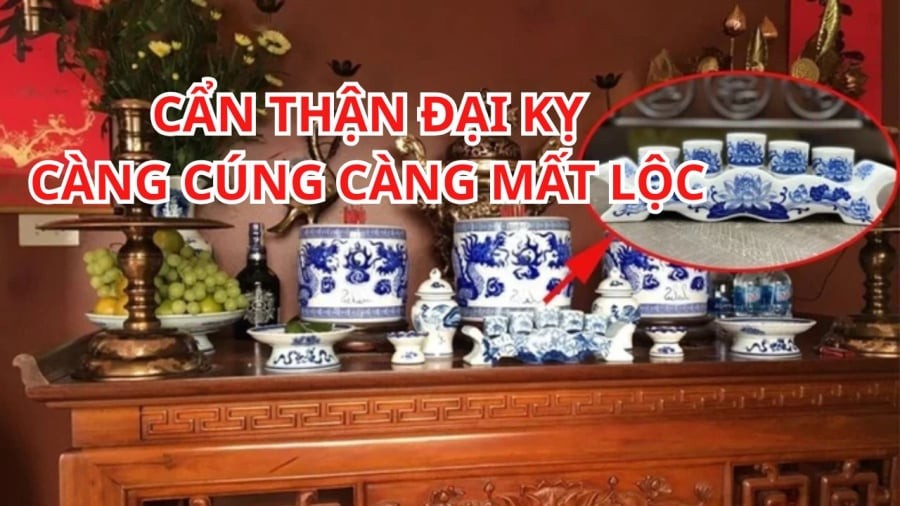 Nước cúng trên ban thờ có ý nghĩa quan trọng trong thờ cúng
