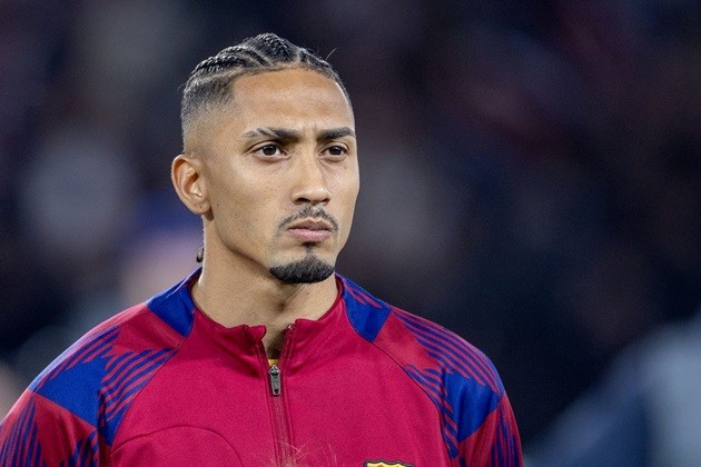 Raphinha trở thành cầu thủ không thể thay thế của Barca.