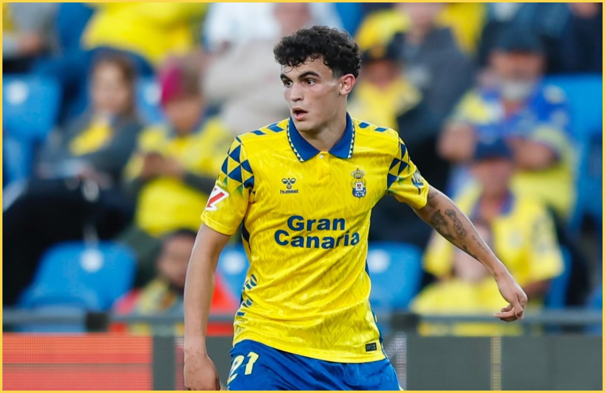 Stefan Bajcetic đang gặp khó tại Las Palmas.