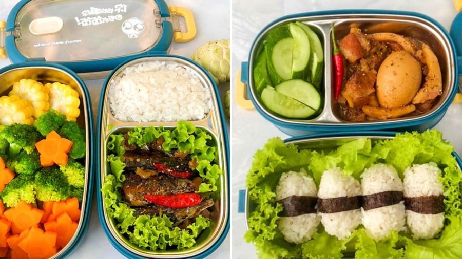 Một bữa cơm đơn giản với cá kho, rau củ luộc. Bạn cũng có thể chuẩn bị bữa cơm nhanh gọn với món thịt kho trứng.