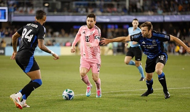 Messi không ghi bàn nhưng vẫn có đóng góp nhất định vào lối chơi.