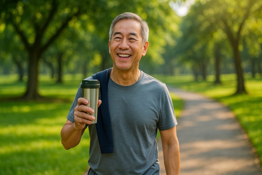 Kết hợp trà xanh và vận động – bí quyết giúp kiểm soát cholesterol và đường huyết hiệu quả.