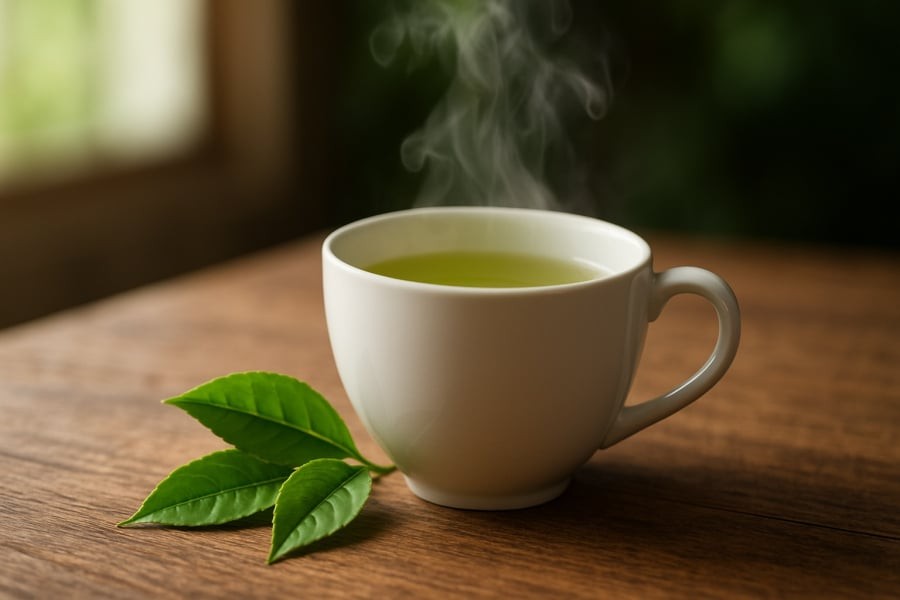 Một ly trà xanh mỗi ngày – lựa chọn lành mạnh cho trái tim và đường huyết.