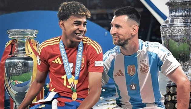 Messi ca ngợi Yamal.