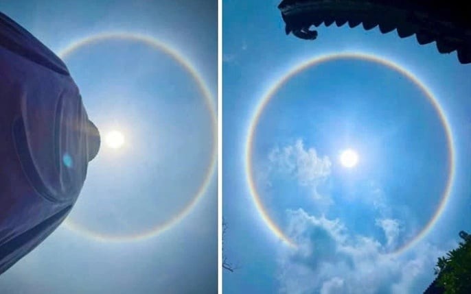 Vầng hào quang mặt trời liên tục xuất hiện những ngày qua dự báo điều gì?