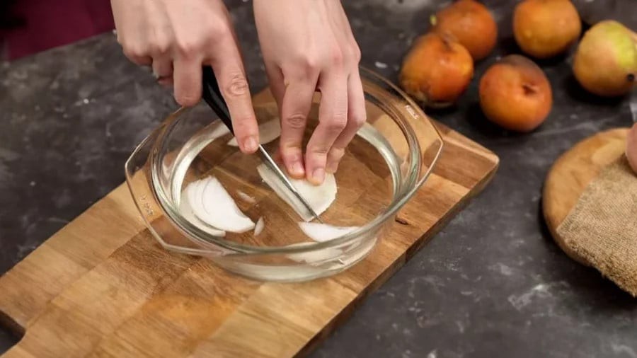Cho vào thái trong nước giúp giảm cay