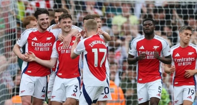 Arsenal chiến thắng chung cuộc 1-0.
