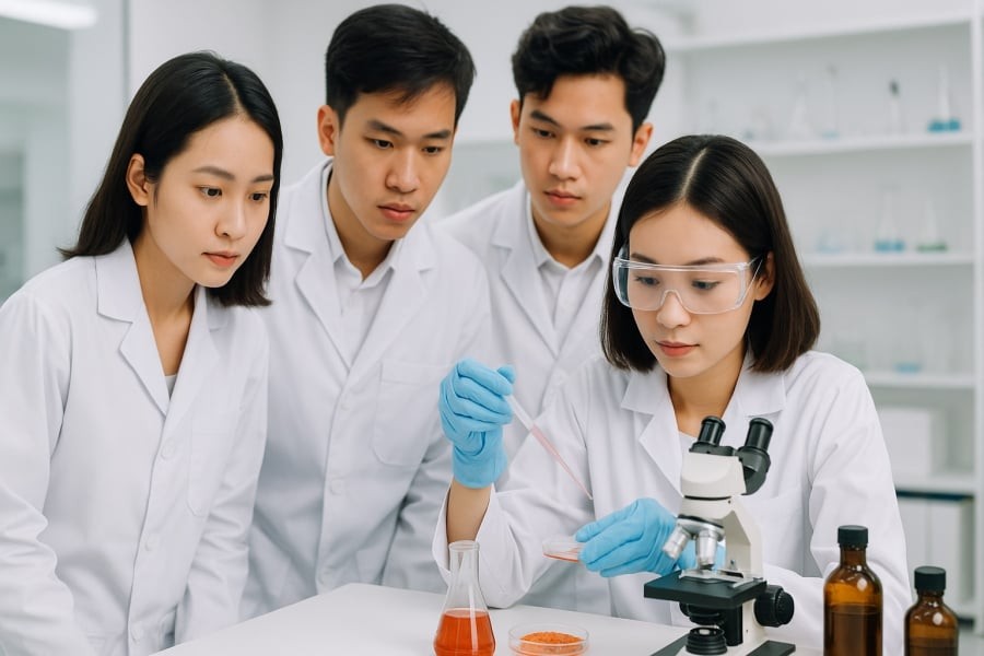 Ngành Công nghệ thực phẩm đang “khát” nhân lực chất lượng cao tại các vị trí kiểm soát chất lượng và nghiên cứu sản phẩm.